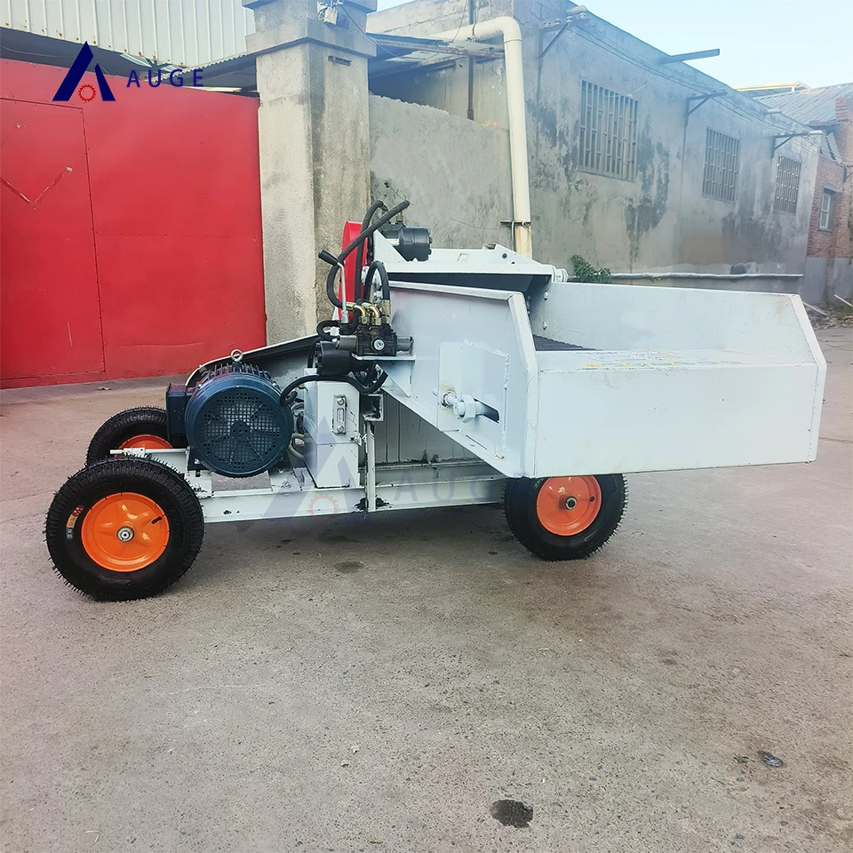 6t/h Grass Cutting Hammer Mill Agriculture Grass Silage Corn Stalk Chopper Cutting Crusher Machine