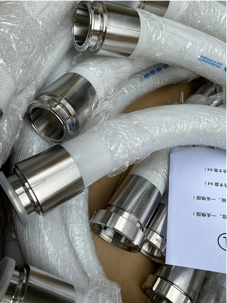 High Temperature Medical Food Grade Silicone Steel Wire Hose for Filling Braid 32mm