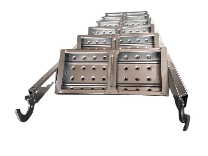 Q195 590mm 610mm Factory Price Pre Galvanized Scaffolding Step Ladder Scaffold Staircase With Hook