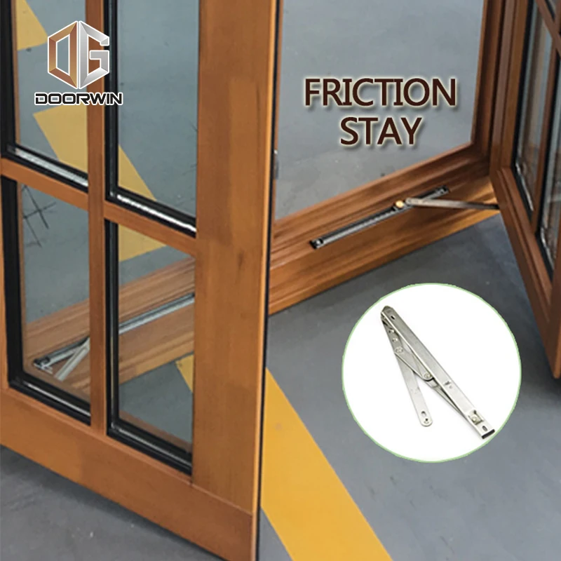 Fashion french style windows standard window gril design with double stained glass