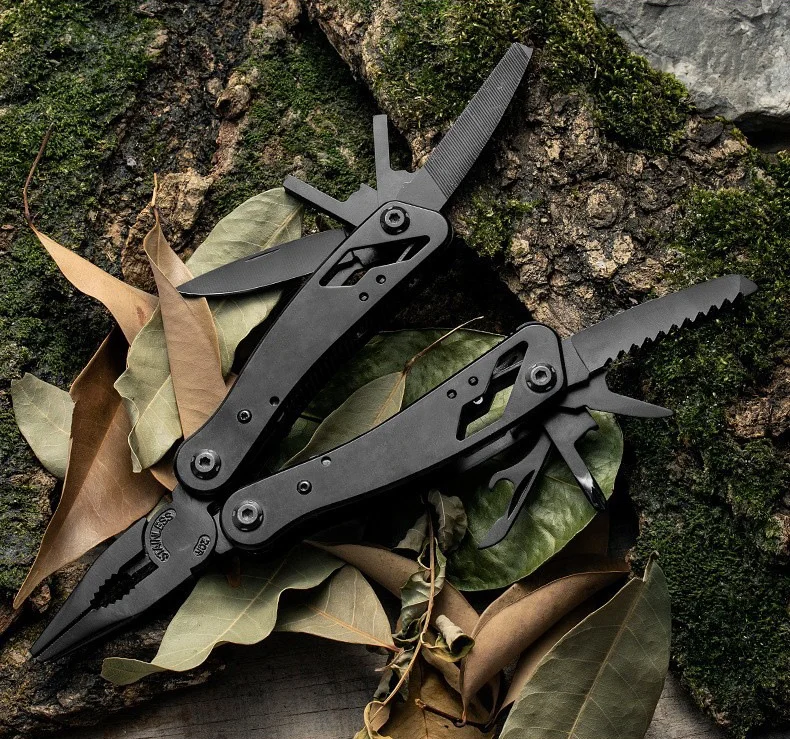 Hot Sale Multi Tool Stainless Steel Pliers Wire Stripper Knife Screwdriver Bottle Opener Pocket Multitool Folding Outdoor Pliers