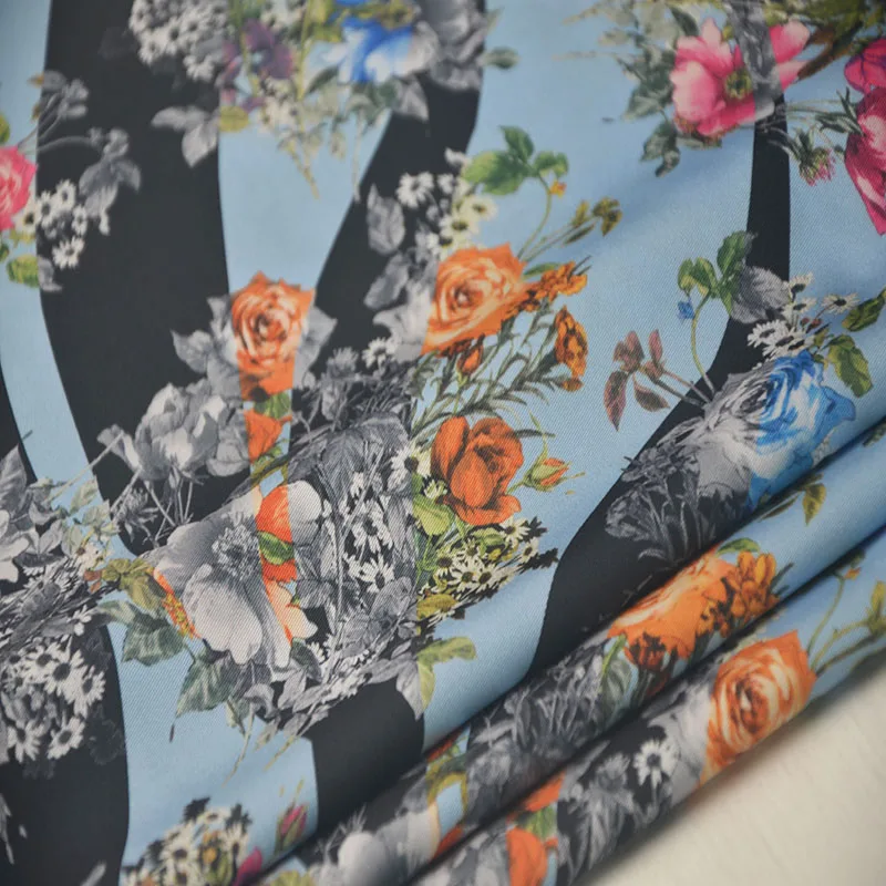 Digital Printing Dress Making African Fabric Printed 100% Cotton Wax