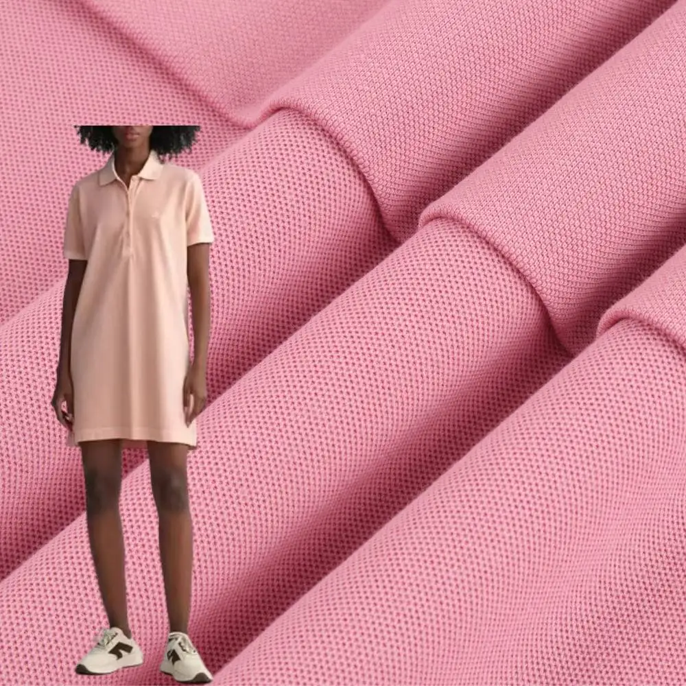 BC007 OEM фабрика Pique ткань рубашки поло для футболок вечерние платья групповая форма