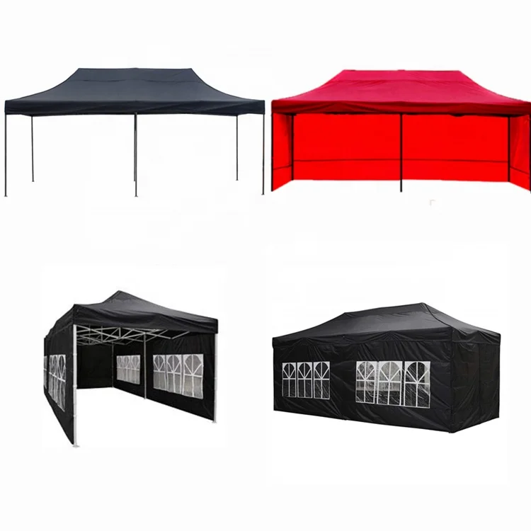 3x6m Wind Resistant Folding Pop up Screen Tent With Walls