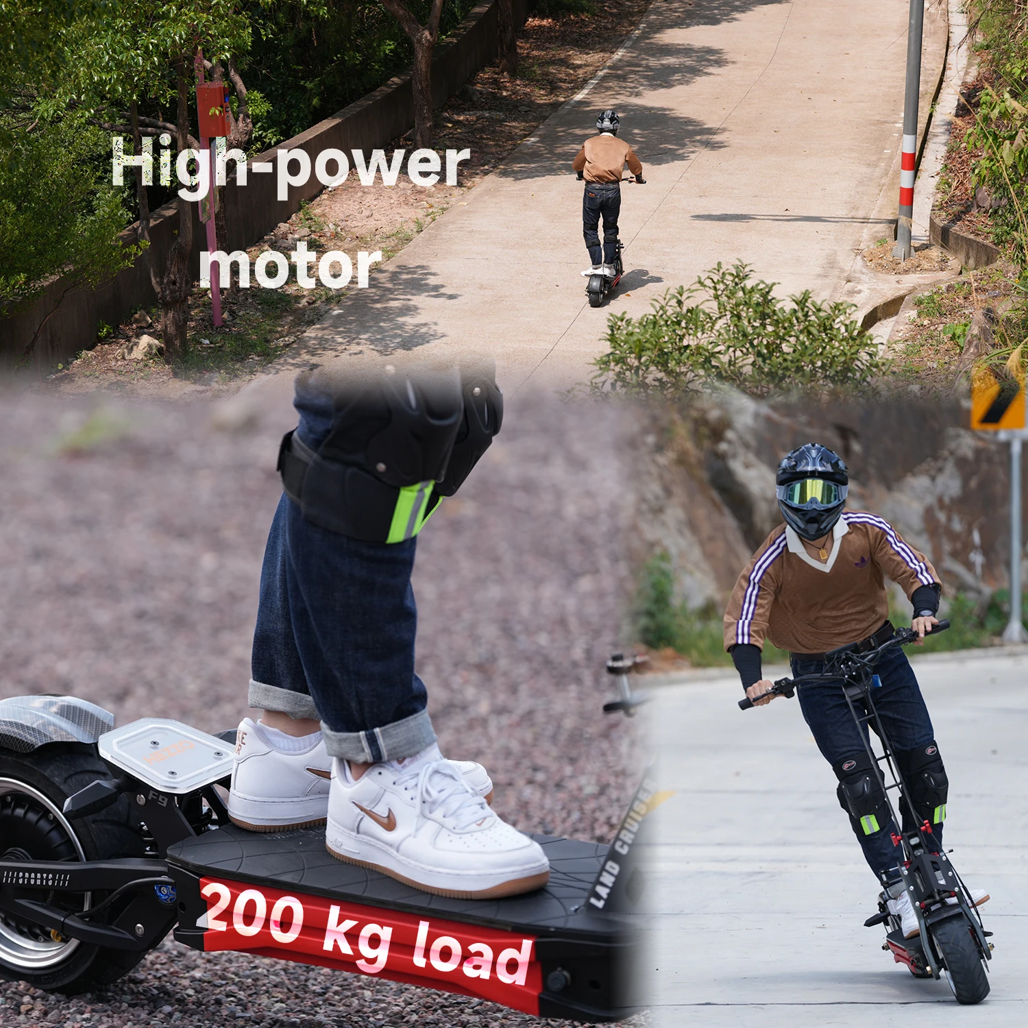 HEZZO US EU Warehouse scooter 60v 8000w Dual Motors Powerful 90Km/h Electric Scooter Fat Tire Foldable 40Ah NFC Off Road Scooter