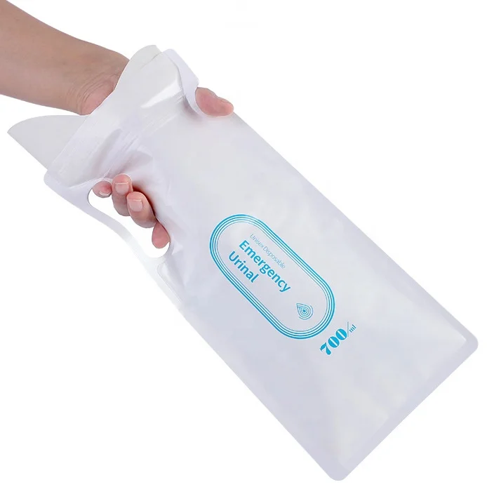 700 ML Disposable Unisex Urine Bag Portable Urinal Pee Toilet Vomit Bags for Travel