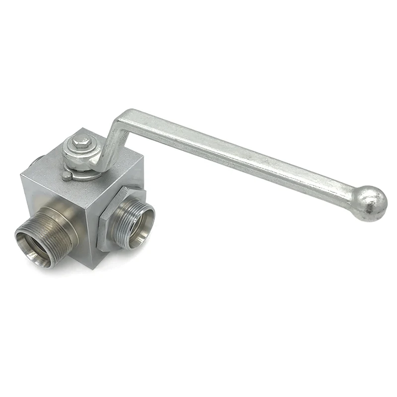 Factory Directly Supply  Three Way high pressure ball  Valve for hydraulic system