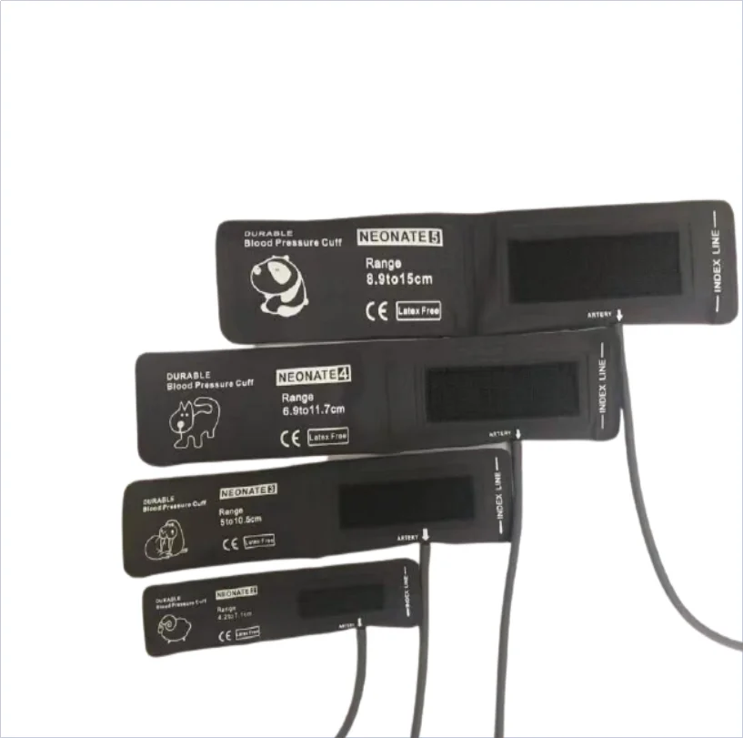 factory offer single hose disposable neonatal veterinary NIBP cuff vet use blood pressure cuff