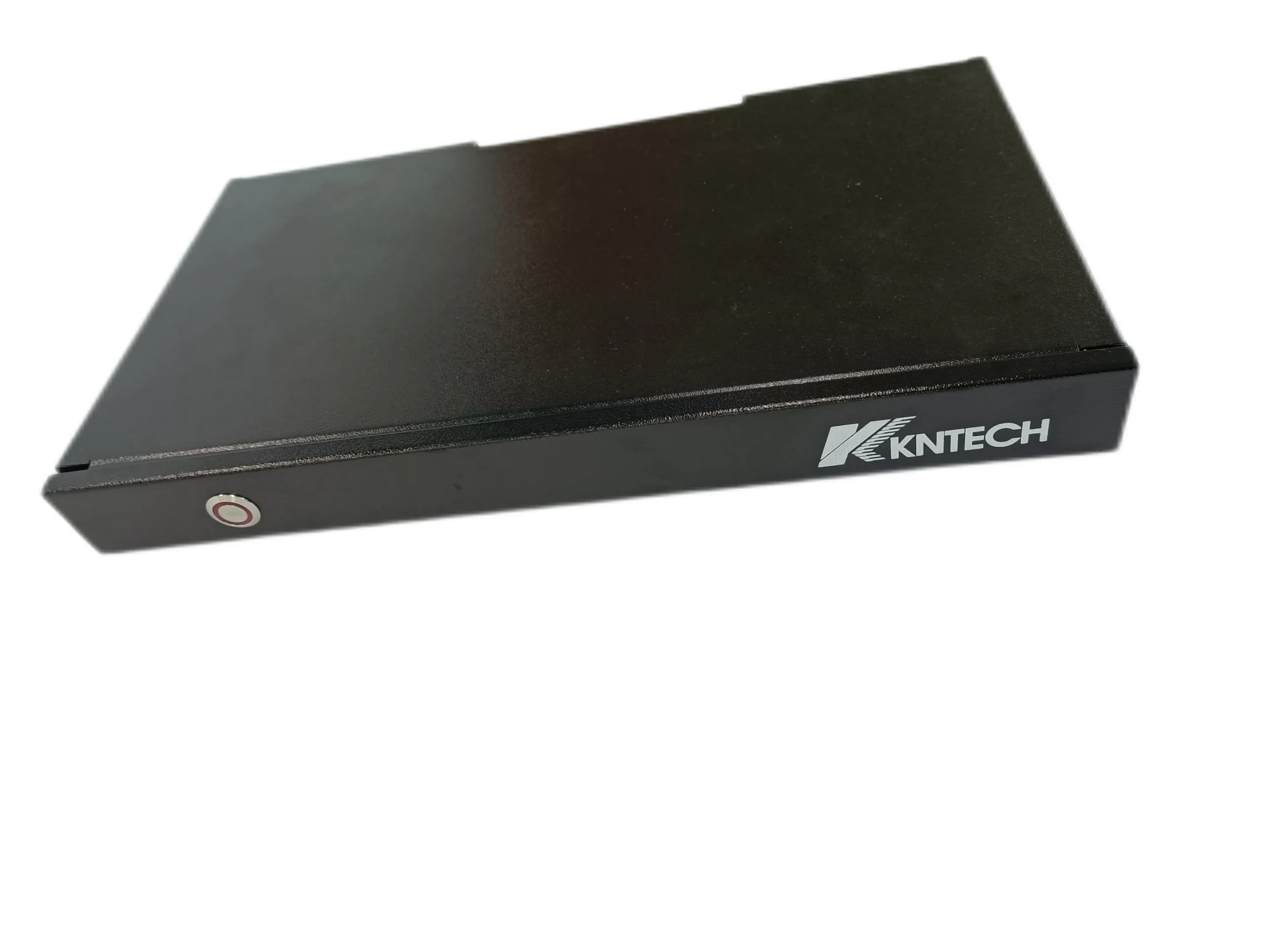 
Office VOIP server black metal 1U management Kntech KNTD-200 CE 200 users registered with internet phones 