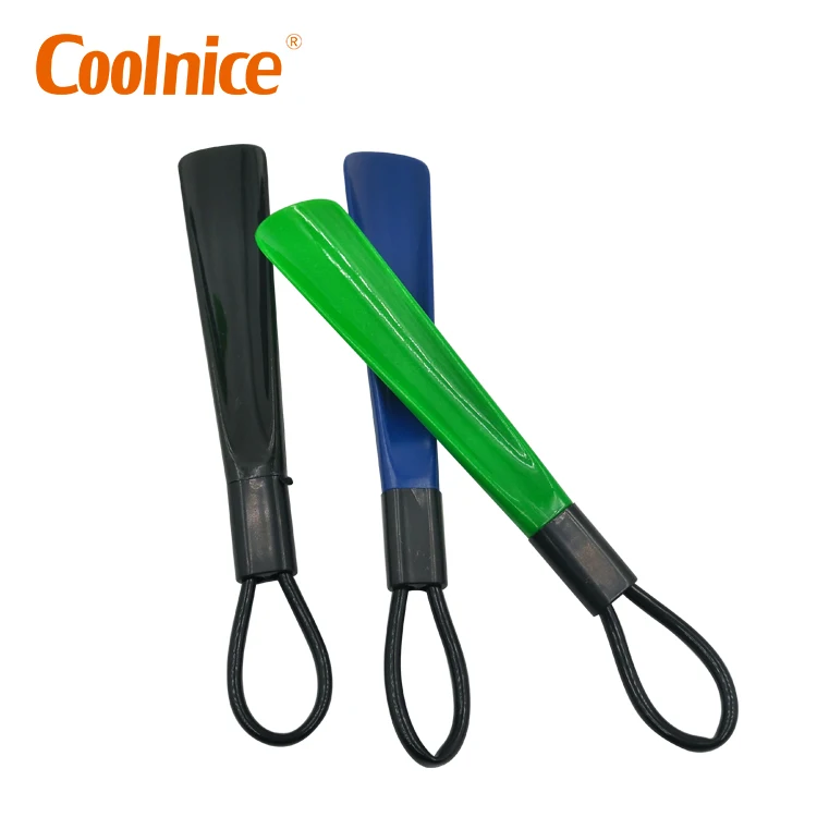 Convenient Easy Wear Shoes Portable For Travel Use Shoe Horn Plastic Shoe Horn