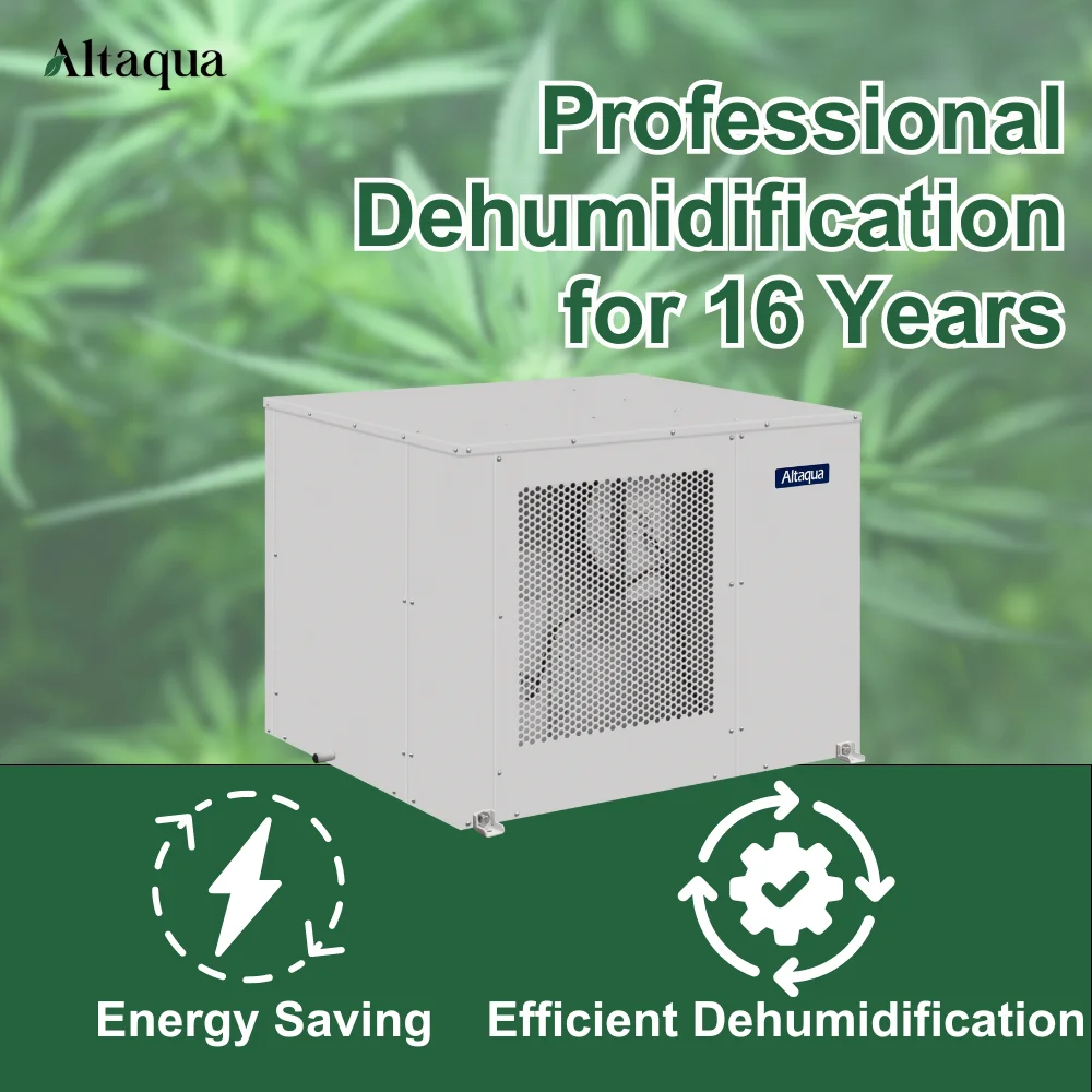 Altaqua Humidity Temperature Control Grow Room Industrial Dehumidifier