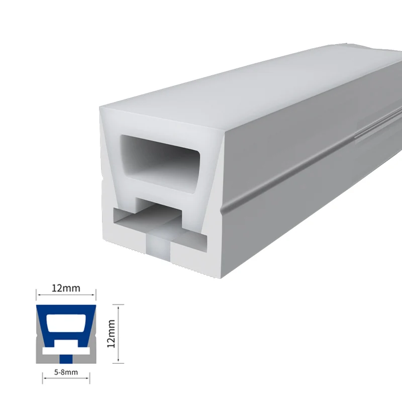 360 degree indoor outdoor ip67 led neon tube cover flex silicone led neon light tube