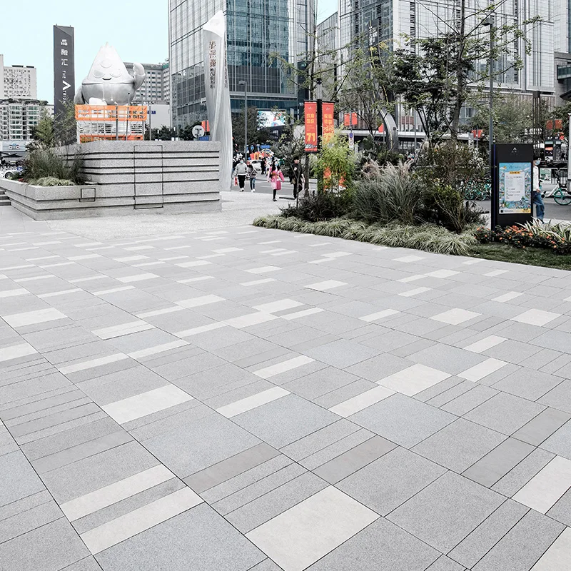 600x1200mm 20mm Full Body Ceramic Tile Non-slip R12 Granite Natural Stone Homogeneous Outdoor Tiles for Floor and Wall Facade