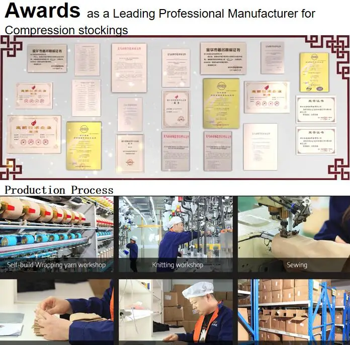 Sock Anti-embolism Italian Anti Embolism Anti-embolic Stockings OEM Service Knitted Women