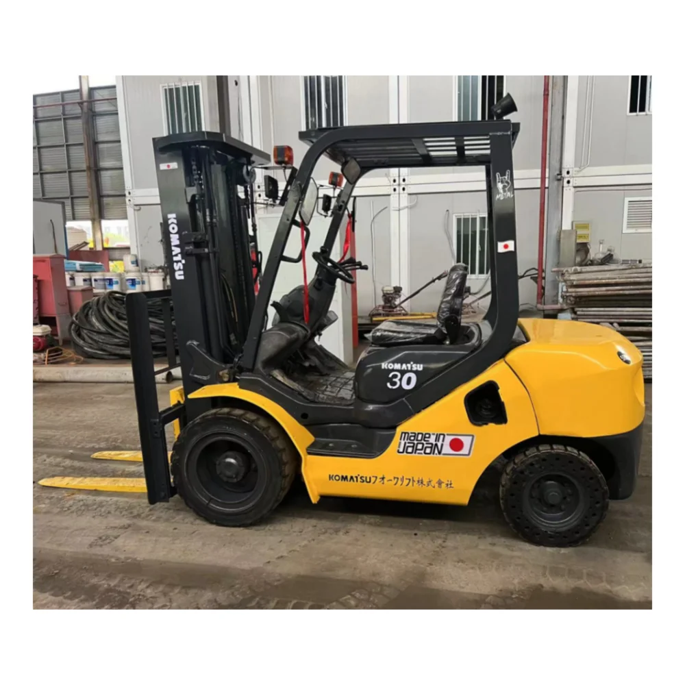 Excellent working condition japan made Komatsu used FD30 diesel forklift second hand Komatsu FD30 forklift with cheap price