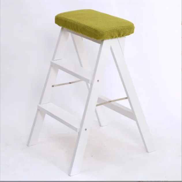 Solid wood climbing ladder household products