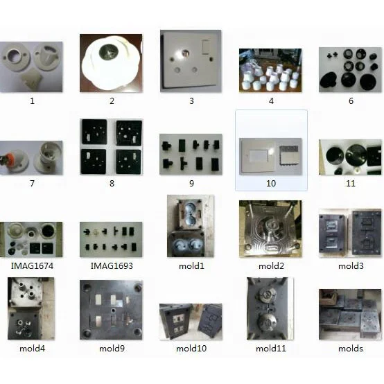 plastic electric socket injection molding Making machine