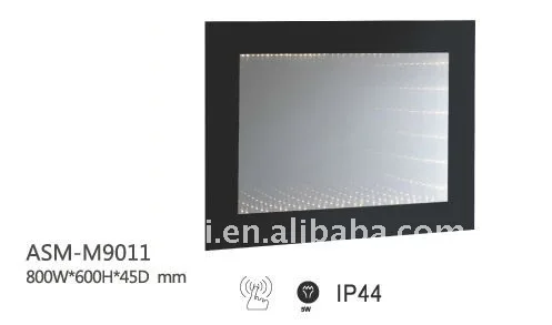 Smart Hotel 3D Led Custom Decorative Infinity Tunnel Mirror infinity mirror led