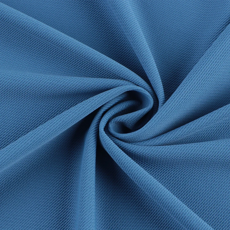 4 Way Stretch Cool Feeling 185g Full Dull Weft Knit Soft Anti Uv Functional Fabric For Sports