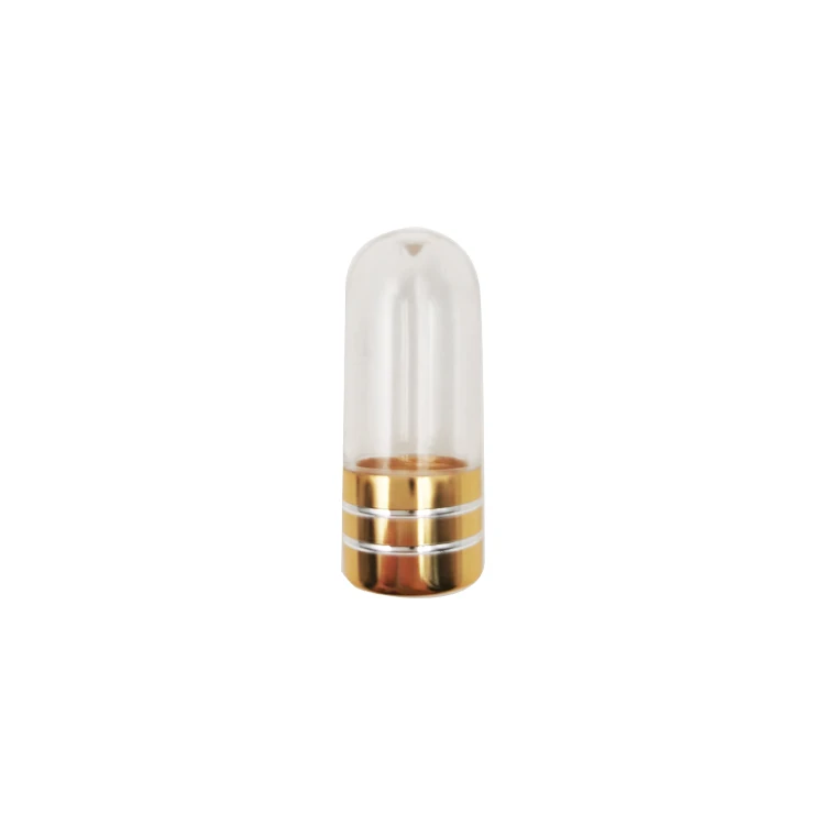 plastic vial PS type hexagon cellulite packaging bottle Single capsule shell container