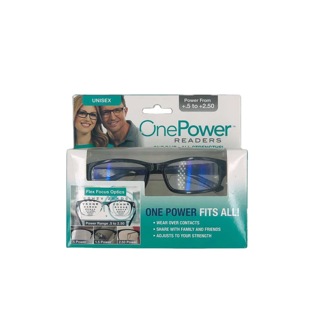 Hot Sell Reading Glasses Light Reading Glasses Mens Flex Focus Optics Blue for Unisex Reading Book Slim PC Display Anti Classic