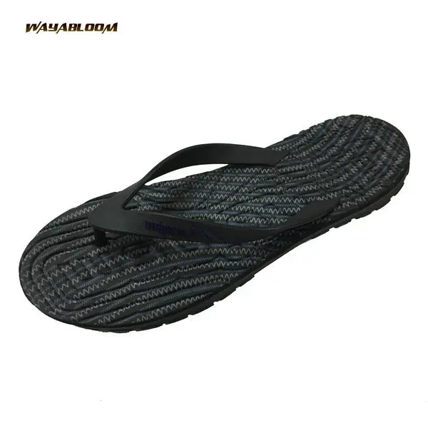 Protection Shoeslorful Printed Flip Flops Summer Beach Sandals for Men Outdoor Flat Shoes Cheap Price PVC Rubber ODM OEM 