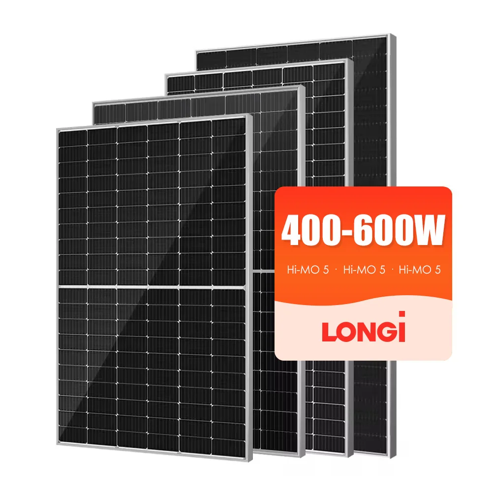 Longi HiMO 6 Solar Power Pv Module 440w  420w 585W 595W 605W 620W Sun Energy Panel In Europe Warehouse