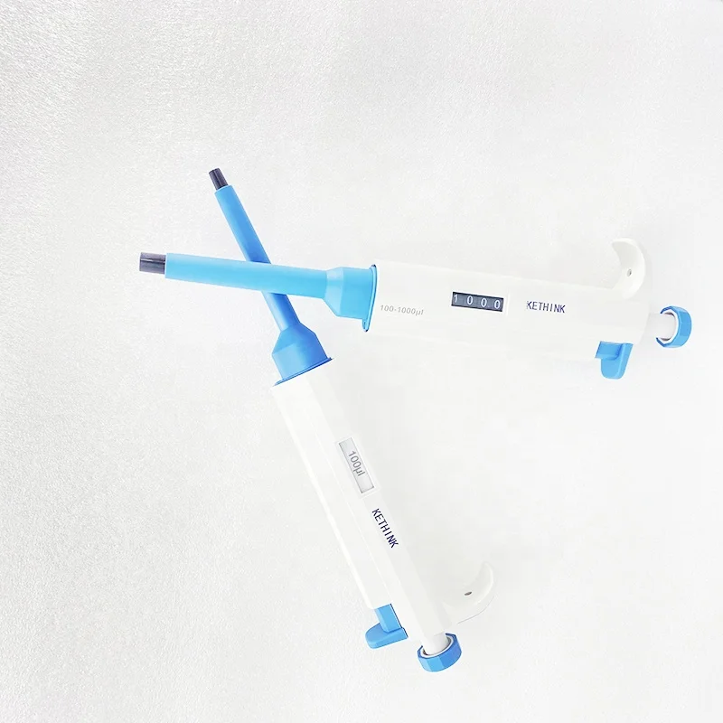 New Lab Micro Pipette  KETHINK  single-channel adjustable volume plastic pipette pen for lab/ medical use