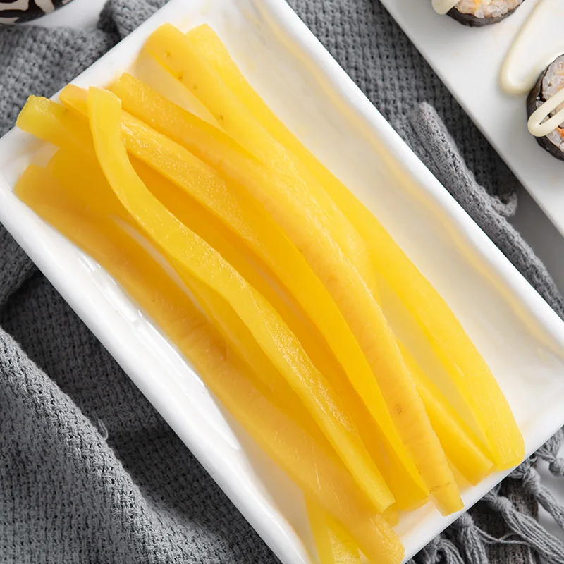 Japanese Pickled Yellow Radish For Sushi