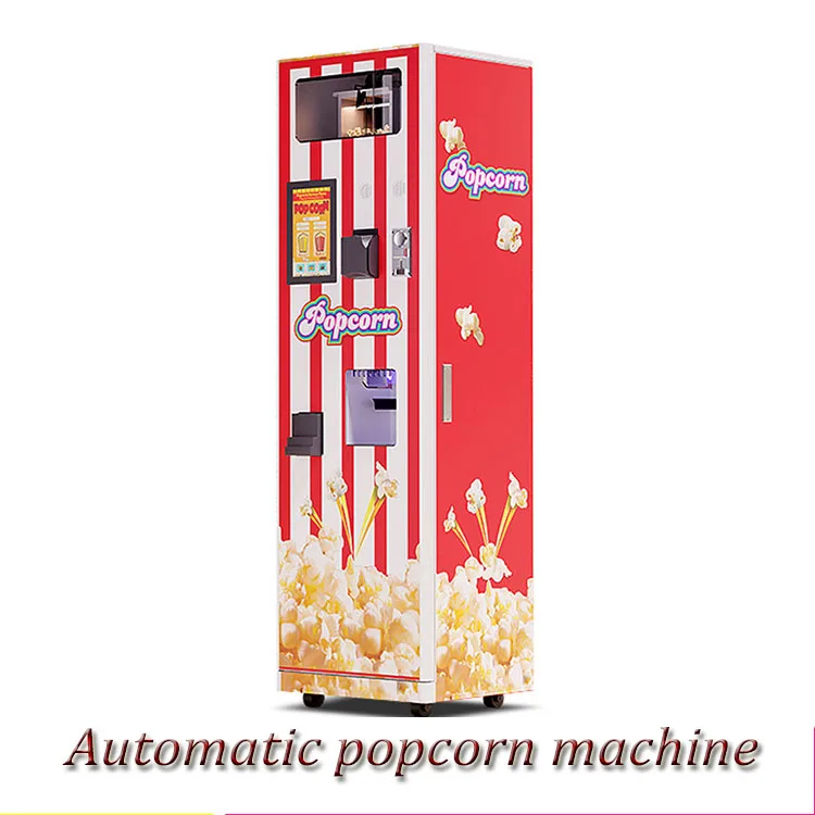 Explosive Products Large Capacity Automatic Industrial Commercial Ball Shape Popcorn Vending Machine