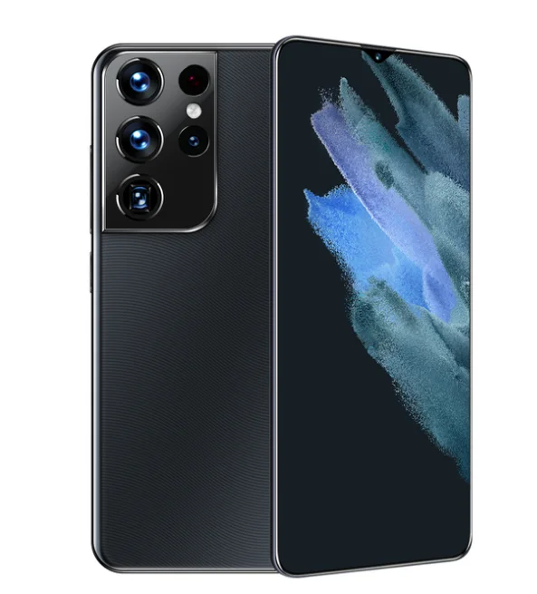 Galax S21 Ultra 5G Cell Phone 8+256GB Andriod 11.0 6800mAh Big Battery 32+50MP Qualcomm888 Face ID Global Version Smartphones