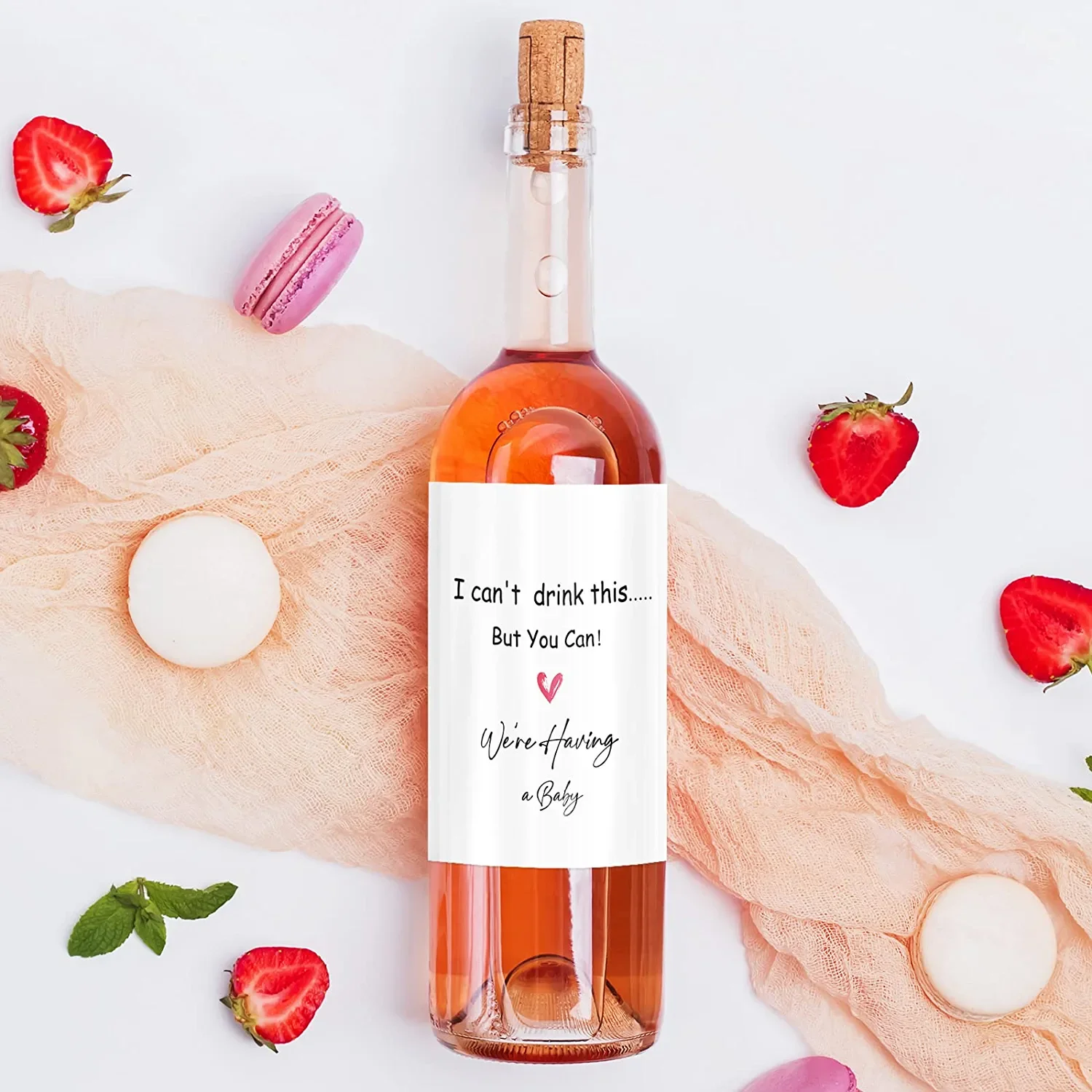 High Quality Custom Self Adhesive Vinyl Beer/Wine Bottle Stickers Labels, Custom Food Container Labels Printing