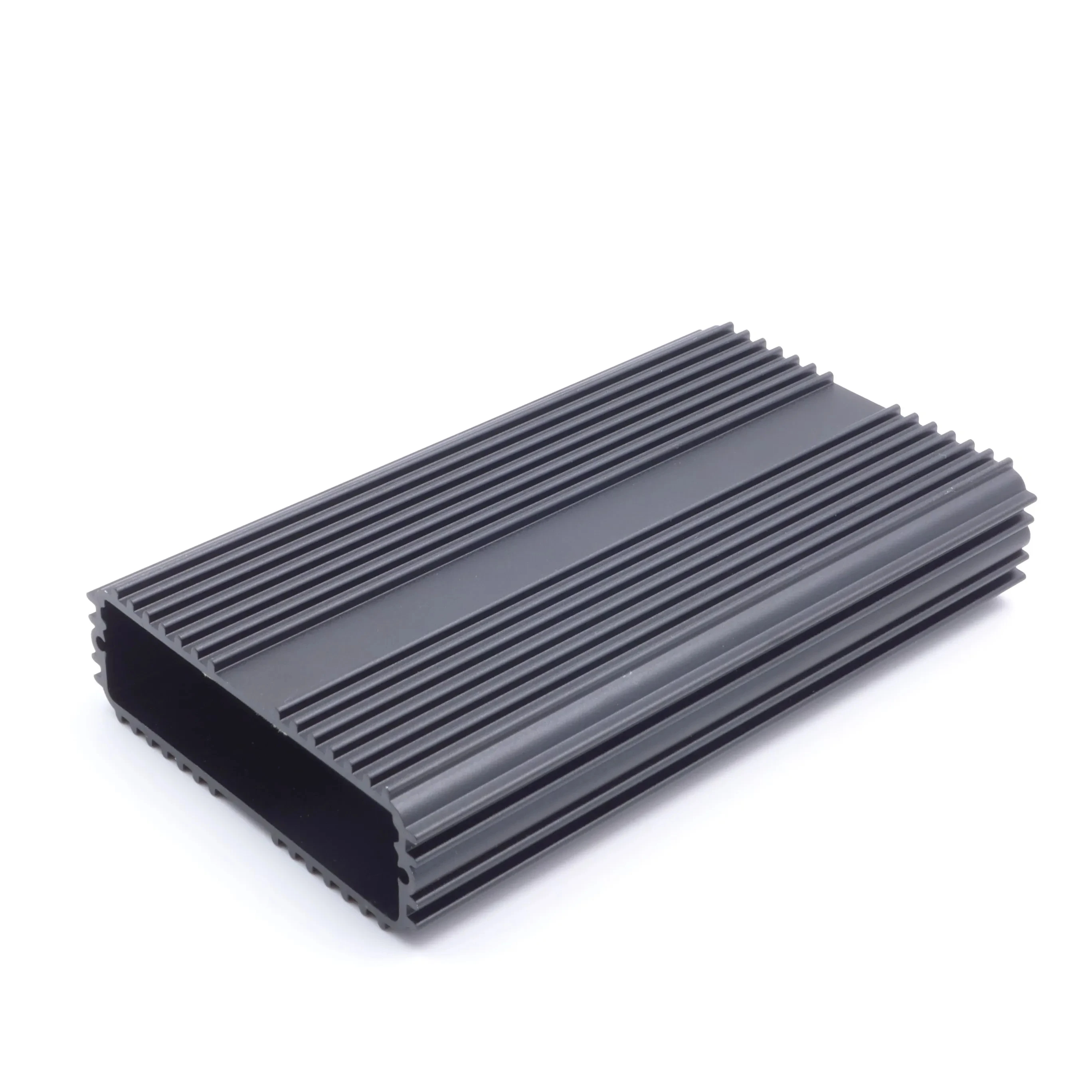 Factory Wholesale price High quality black metal stamped anodized custom aluminum extruded heat sink