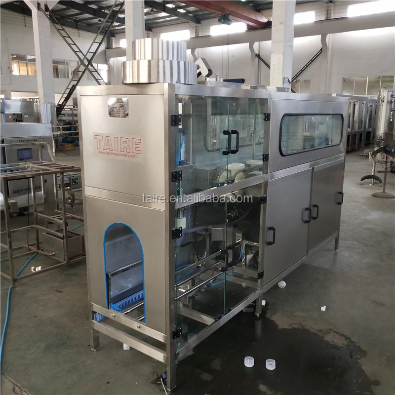 2021 Automatic Bottled 5 Gallon Water Filling Line / 5gallon bottle bucket pure water washing filling capping machine