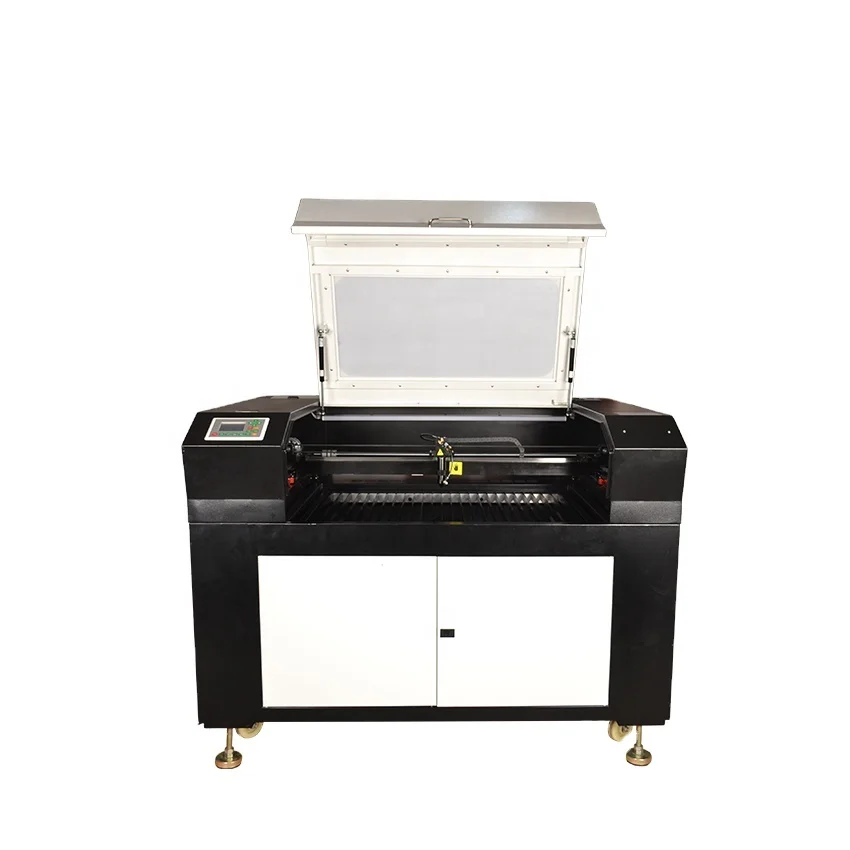 Guangzhou Hanniu 120w 9060 co2 Laser Sheet Engraving and Cutting Machine