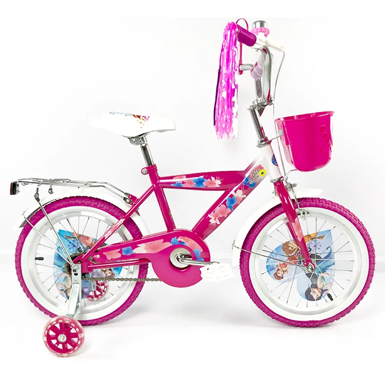 girls pink beautiful Bicycle cute Kids bike for 8-10 years old