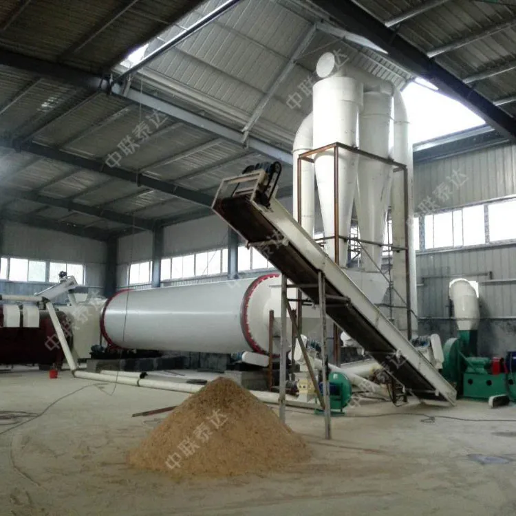 OSB Strands Wood Waste Chip  Wood Lumber Chip Sawdust Alfafa Pasture Three Cylinder Drum Rotary Dryer Manufacturer
