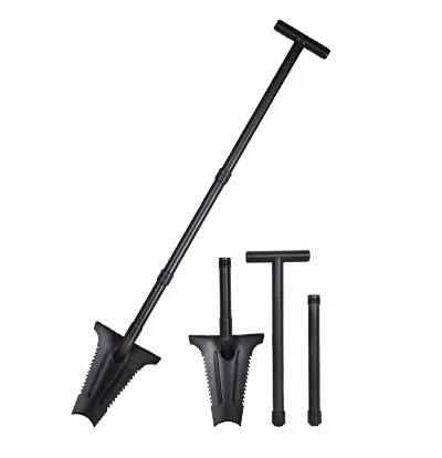 Tools Metal Spades Carbon Steel Round Point Flat Drain Digging Metal Garden Shovel Spade With Handle