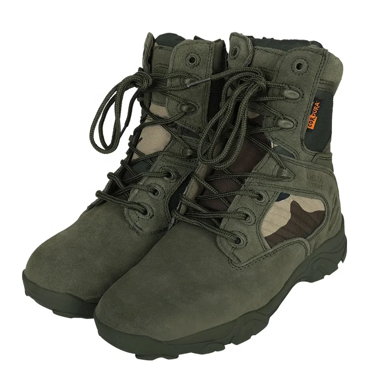Lightweight Hiking Shoes Men Camouflage High Top Tactical Hunting Boots For Outdoor