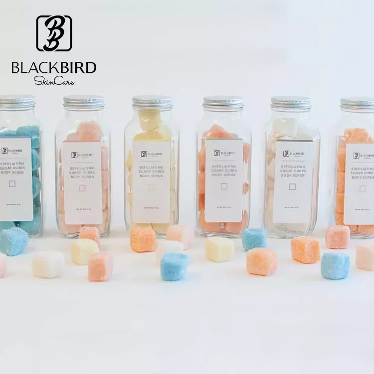 ODM Scented lemon peach chocolate gold argan oil exfoliator whipped  brightening face coffee sugar body scrub