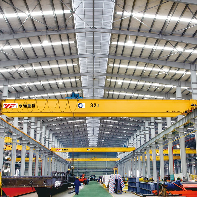 Factory price Standard 32ton 50ton  automatic Overhead crane Programmable Bridge Crane