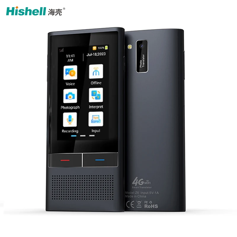 Pocket Online 117 Language Translator Photo Translation SIM Card Instant Voice Translator