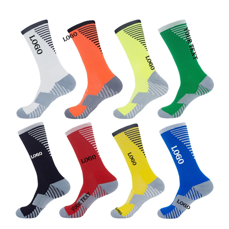 OEM  wholesale brand basketball custom logo basketball sport socks towel bottom anti slip crew socks basketball