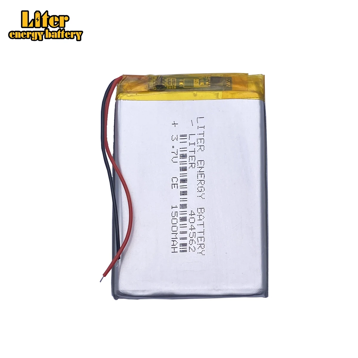3.7V 1500mAh 404562 li-Polymer Li-ion Battery For small E-Book mp3 mp4 gps pedometer vehicle traveling data recorder