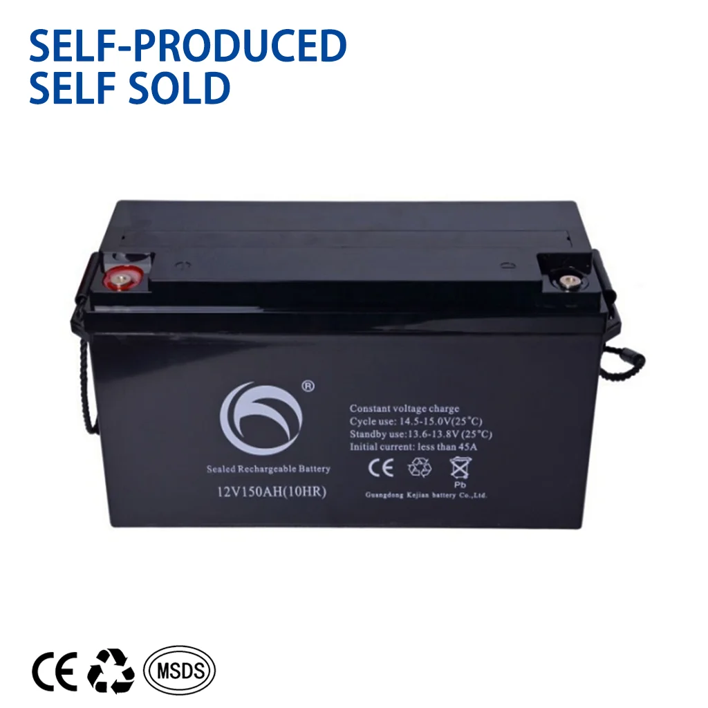 Wholesale Custom 12V 150AH UPS solar system Prismatic Energy Storage Battery Maintenance-free Sealed AGM Lead Acid Gel Batteries