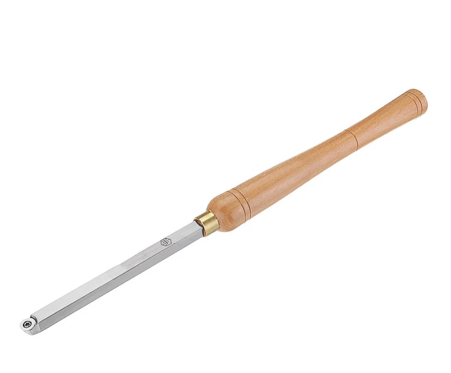 Perfactool Lathe Wood Turning Tool Carbide Insert Cutter Tools Square Shank with Wood Handle Woodworking Tool