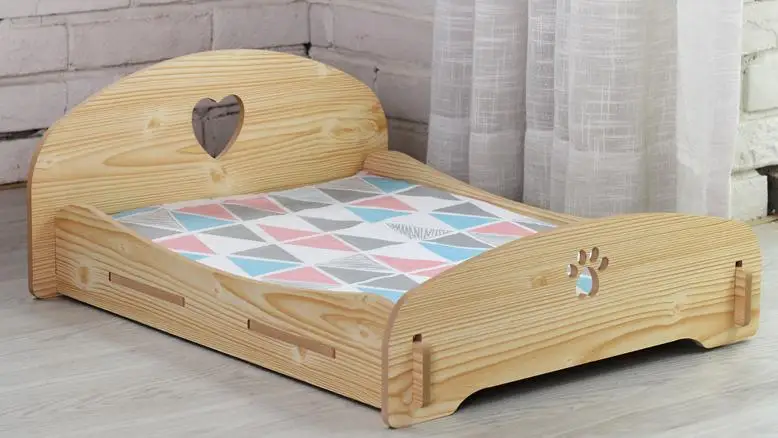 Factory high quality Wholesale wooden pet house bed durable pet house supply house