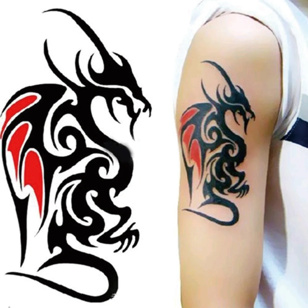 High Quality Arm Tattoo Sticker Lion Tattoo Sticker High Quality OEM Temporary Supply Tattoo Sticker For Men