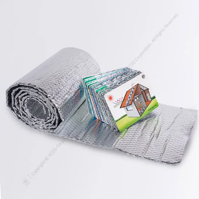 Reflective Aluminum Bubble Roofing Sheet Foil Warehouse Roof Insulation