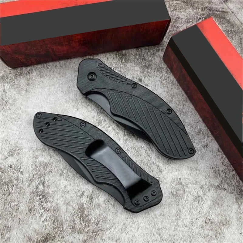 Clash 1605 Nylon wave fibre Handle Pocket Knife Camping EDC Hunting Tactical Folding Knives